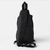 Aangepaste afstuderen naam en jaar sling bag (Achterkant)