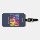 Aangepaste Afstuderen reis groep matching Bagagelabel (Voorkant horizontaal)