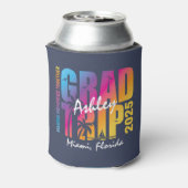 Aangepaste Afstuderen reis groep matching Blikjeskoeler (Blikje Achterkant)
