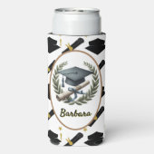 Aangepaste afstuderen seltzer blikjeskoeler (Seltzer Achterkant)