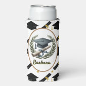 Aangepaste afstuderen seltzer blikjeskoeler (Seltzer Voorkant)
