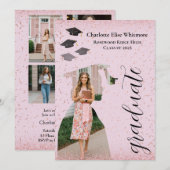 Aangepaste Afstuderen Uitnodiging en aankondigings (Voorkant / Achterkant)