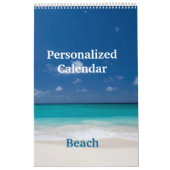 Aangepaste agenda - Beach Kalender (Hoes)