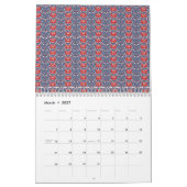 Aangepaste agenda. Esthetische muur & kunst ontwer Kalender (Mar 2027)