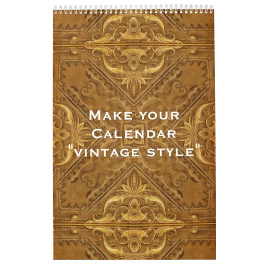 Aangepaste agenda " STIJL" + uw foto's Kalender (Hoes)