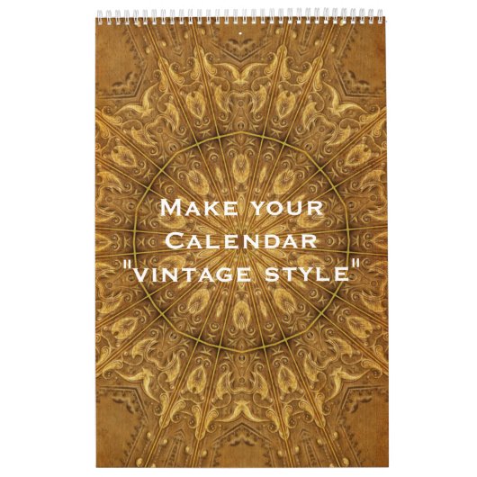 Aangepaste agenda " STIJL" + uw foto's Kalender (Hoes)