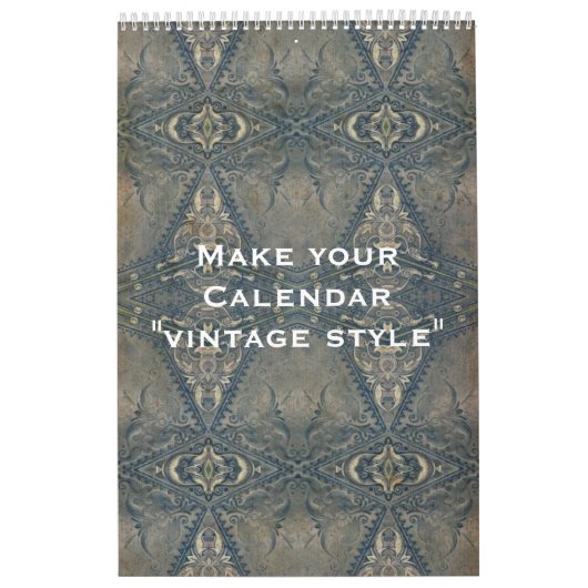 Aangepaste agenda " STIJL" + uw foto's Kalender (Hoes)