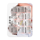 Aangepaste agenda + uw eigen foto/achtergrondafbee magneet (Verticaal)