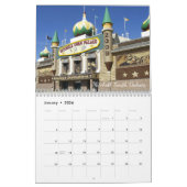 Aangepaste agenda voor reisfoto's kalender (Jan 2026)