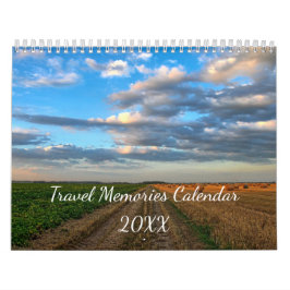 Aangepaste agenda voor reisfoto's kalender