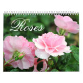 Aangepaste agenda voor rozen kalender (Hoes)