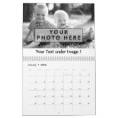 Aangepaste agenda's met JOUW NAAM en FOTO's Kalender (Jan 2026)