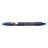 Aangepaste agent Logo zwarte pen (Voorkant)
