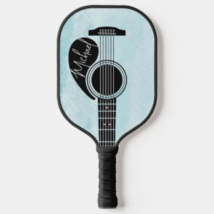 Aangepaste akoestische gitaar pickleball paddle