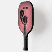 Aangepaste akoestische gitaar pickleball paddle (Links)