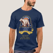 Aangepaste Alaska Beer familie reünie cruise T-shirt (Voorkant)