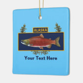 Aangepaste Alaska Combat Fisherman Badge Keramisch Ornament (Links)
