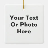 Aangepaste Alaska Combat Fisherman Badge Keramisch Ornament (Achterkant)