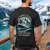 Aangepaste Alaska Cruise Scheeps Embarkatie  T-shirt