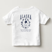 Aangepaste Alaska Family Cruise Wildlife Spotting Kinder Shirts (Achterkant)