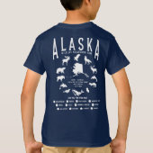 Aangepaste Alaska Family Cruise Wildlife Spotting T-shirt (Achterkant)