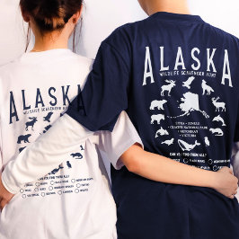 Aangepaste Alaska Family Cruise Wildlife Spotting T-shirt