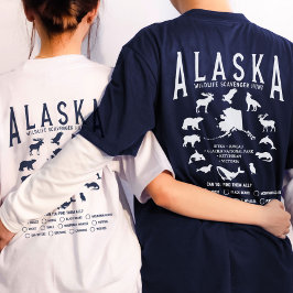 Aangepaste Alaska Family Cruise Wildlife Spotting T-shirt