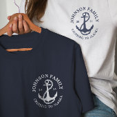 Aangepaste Alaska Family Cruise Wildlife Spotting T-shirt