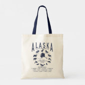 Aangepaste Alaska Family Cruise Wildlife Spotting Tote Bag (Achterkant)