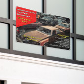 Aangepaste Algemene U Pic Em Auto Onderdelen Sloop Spandoek (Buitenkant Gebouw)