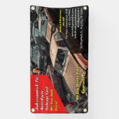 Aangepaste Algemene U Pic Em Auto Onderdelen Sloop Spandoek (Verticaal)