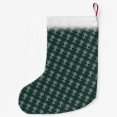 Aangepaste Alien Stocking voor buitenkerstaking vo Kleine Kerstsok (Achterkant)