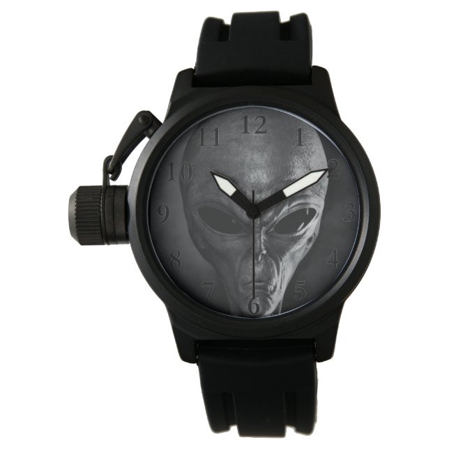 Aangepaste Alien Watch Horloge (Voorkant)