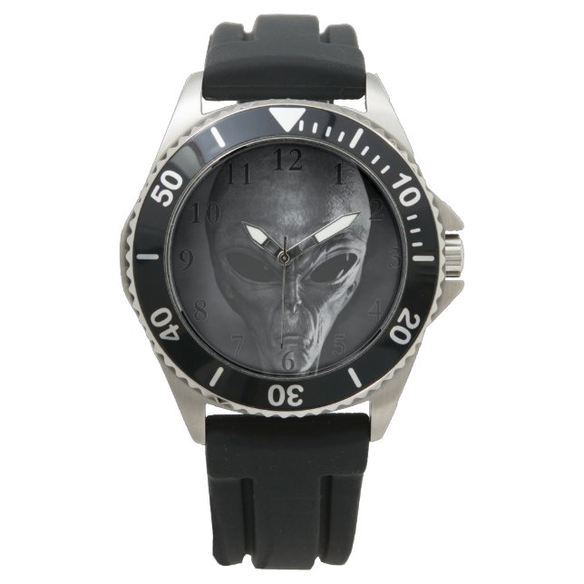 Aangepaste Alien Watch Horloge (Voorkant)