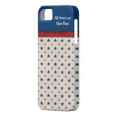 Aangepaste All-American iPhone Case (Achterkant Links)