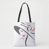 Aangepaste All-Over-Print Canvas tas (Voorkant)