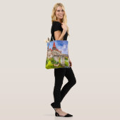 Aangepaste All-Over-Print Canvas tas Corvin Castle (Op model)