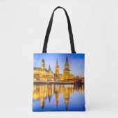 Aangepaste All-Over-Print Canvas tas Dresden (Voorkant)