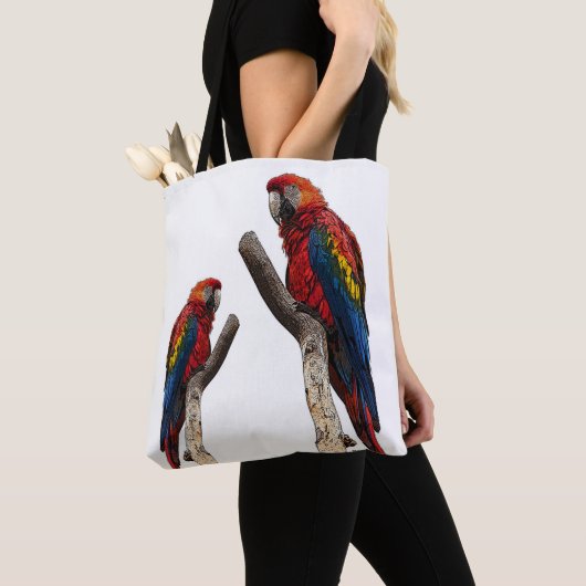 Aangepaste All-Over-Print Canvas tas voor projects (Dichtbij)