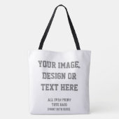 Aangepaste All Over Print Tote - Gepersonaliseerd Bag (Achterkant)