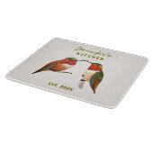 Aangepaste Allen's kolibries Snijplank (Hoek)