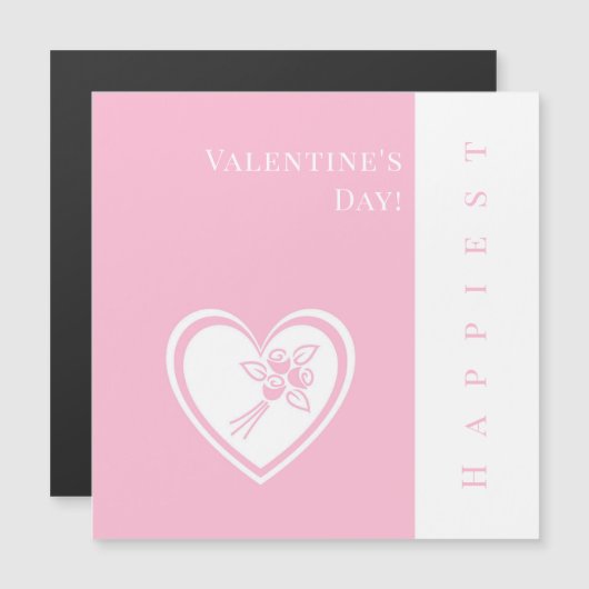 Aangepaste Allerliefste Valentijnsdag Magnetische  (Voorkant / Achterkant)