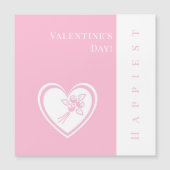 Aangepaste Allerliefste Valentijnsdag Magnetische  (Voorkant)