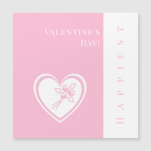 Aangepaste Allerliefste Valentijnsdag Magnetische  (Voorkant)