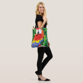 Aangepaste alles-over-printCanvas tas/A-rotting Tote Bag (Op model)