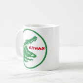 Aangepaste Alligator-mok Koffiemok (Voorkant links)