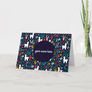 Aangepaste Alpaca-kaart Kaart