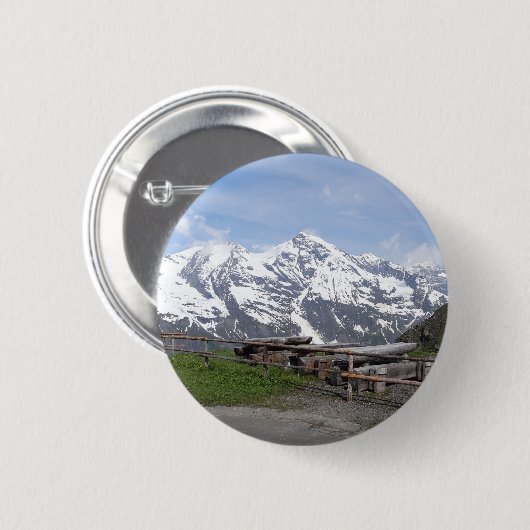 Aangepaste Alps-knop Ronde Button 5,7 Cm (Voorkant /achterkant)