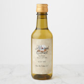 Aangepaste amandel extract olie label gepersonalis wijn etiket (Voorkant)