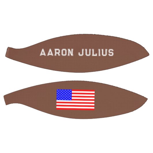 Aangepaste American Flag Basketbal Sport Gift (Panelen)